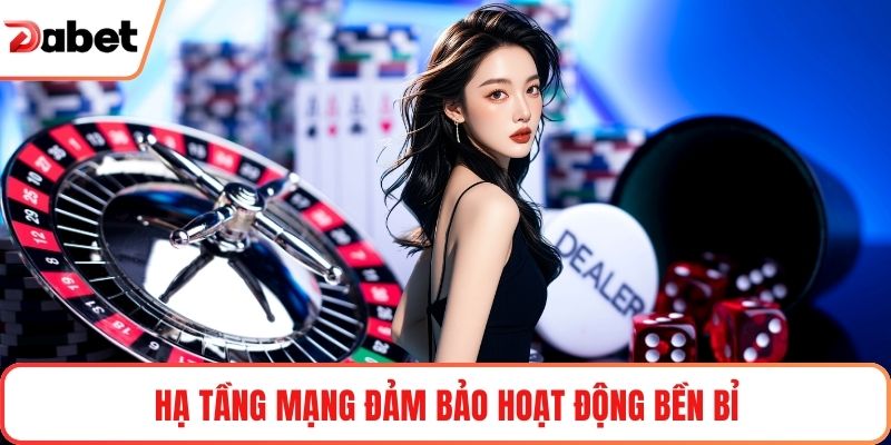 Hạ tầng mạng đảm bảo hoạt động bền bỉ